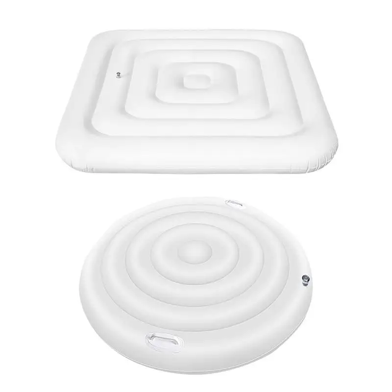 

Hot Tub Cover Inflatable Lid Handled Hot Tub Cover Outdoor Protection Thermal Tub Cover For Bathroom Hostel Spa Centre