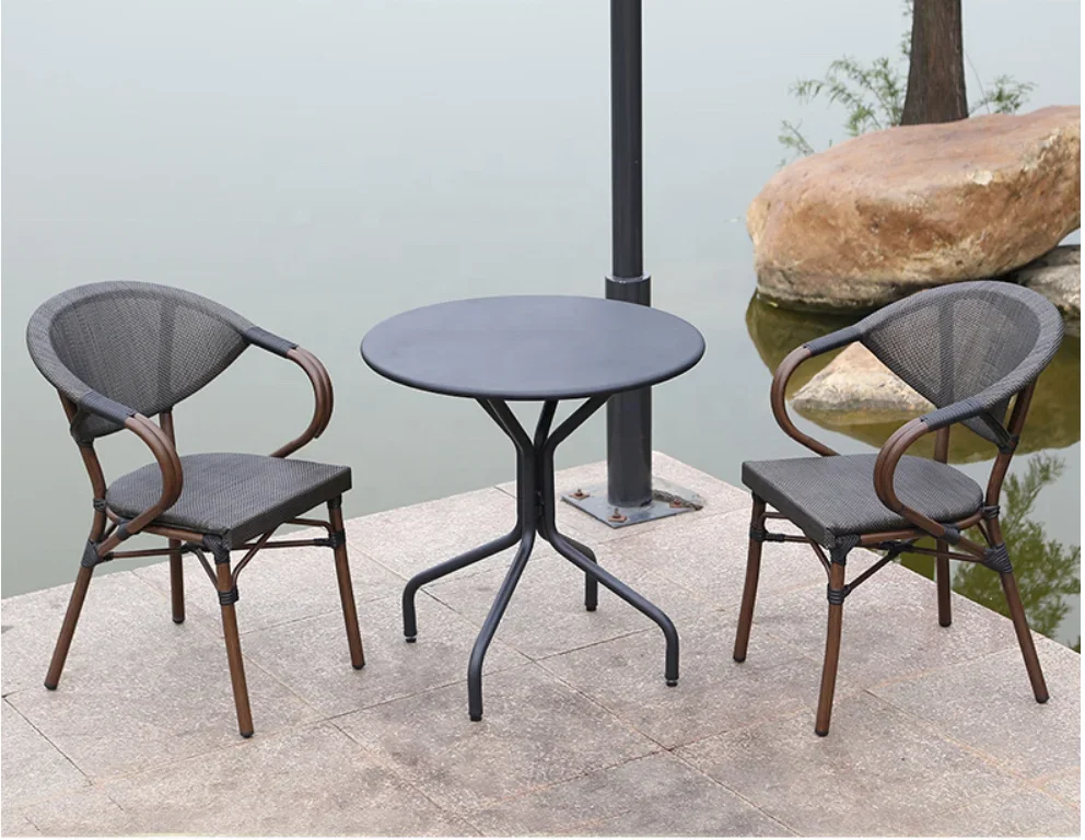 

Furniture hot sale garden outdoor furniture table chairs umbrella set