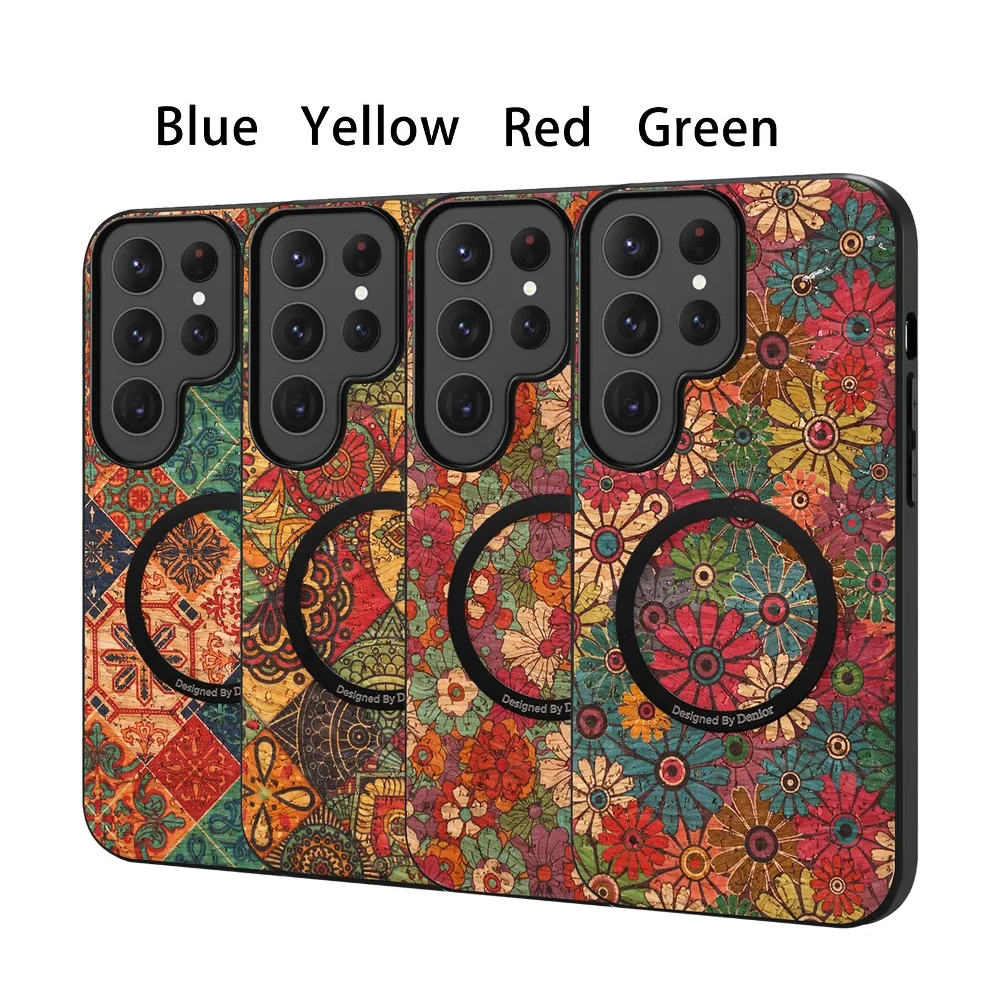 

Fashion Colorful Pattern Phone Cover for Samsung Galaxy S26 S25 Edge S24 Plus S23 Ultra with Protective Case