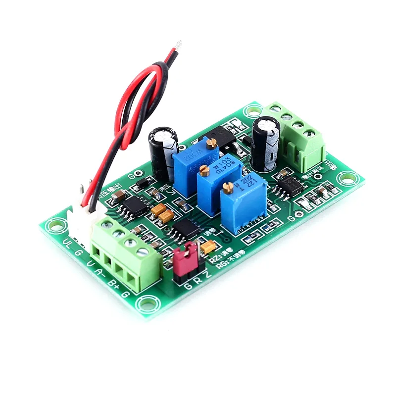 AD620 Instrumentation Amplifier Module High-Gain Differential Signal Amplifier with Programmable Gain for Pressure/Weight Sensor
