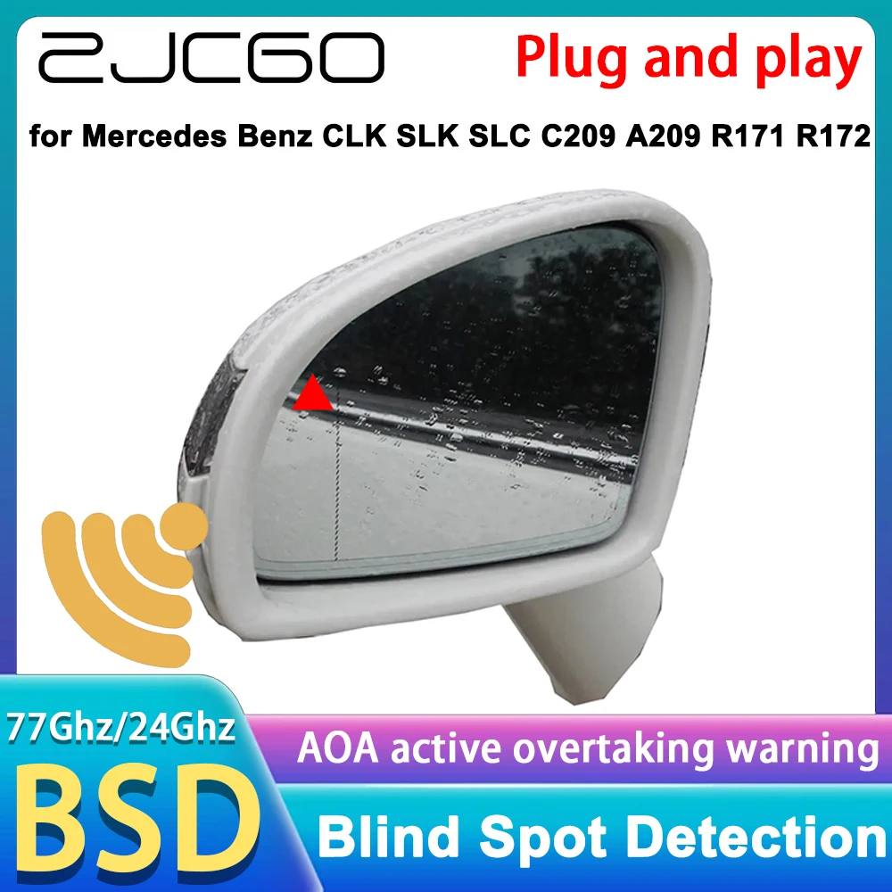 

for Mercedes Benz CLK SLK SLC Class C209 A209 R171 R172 Active Blind Spot Assist Detection Monitoring BSA System Radar Detector