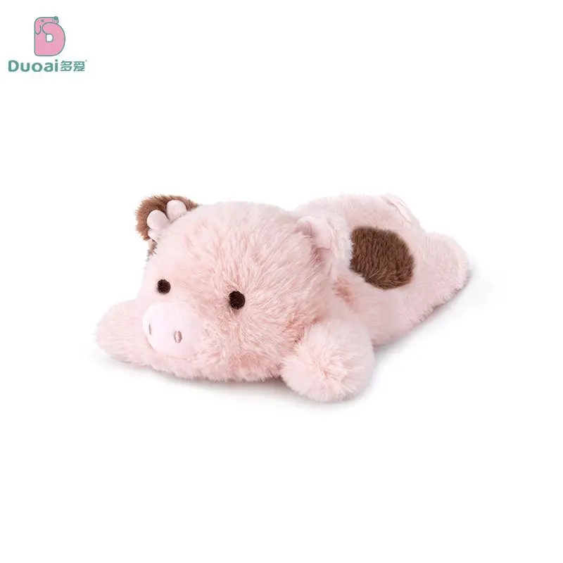 Travesseiro de dormir de animal de pelúcia macio 21cm elefante dinossauro selo porco dinossauro selo mouse conforto e acompanhar boneca de sono presente