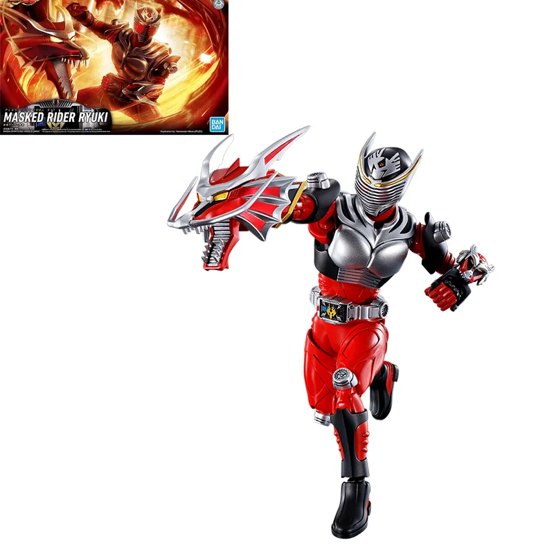 

Bandai Genuine Assembled Model Toys Figure-Rise Standard Masked Kamen Rider RYUKI Movable Anime Action Figure Gift For Children