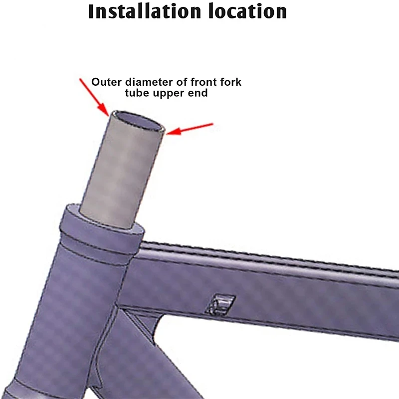 Fahrrad Vorbau Unterlegscheibe Erhöhen Verdicken Dichtung Spacer Für Fahrrad Gabel 28,6mm Headset Spacer Ring Radfahren Zubehör 50/100/150mm – Detail 4