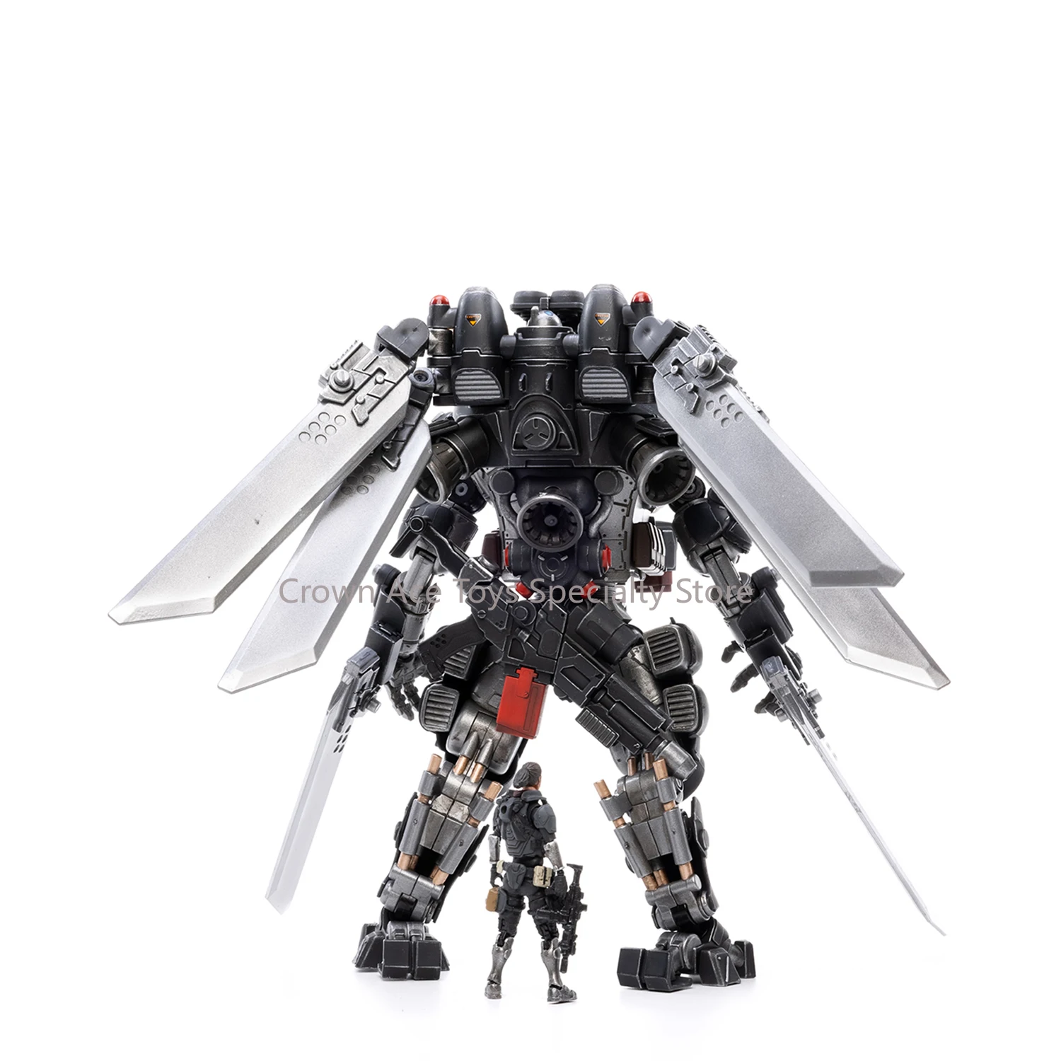 JOYTOY Dark Source 1/25 Action Figures Anime 22cm Iron Wrecker 05 Orbital Combat Mecha Collection Mecha Model Trendy Toys Gifts