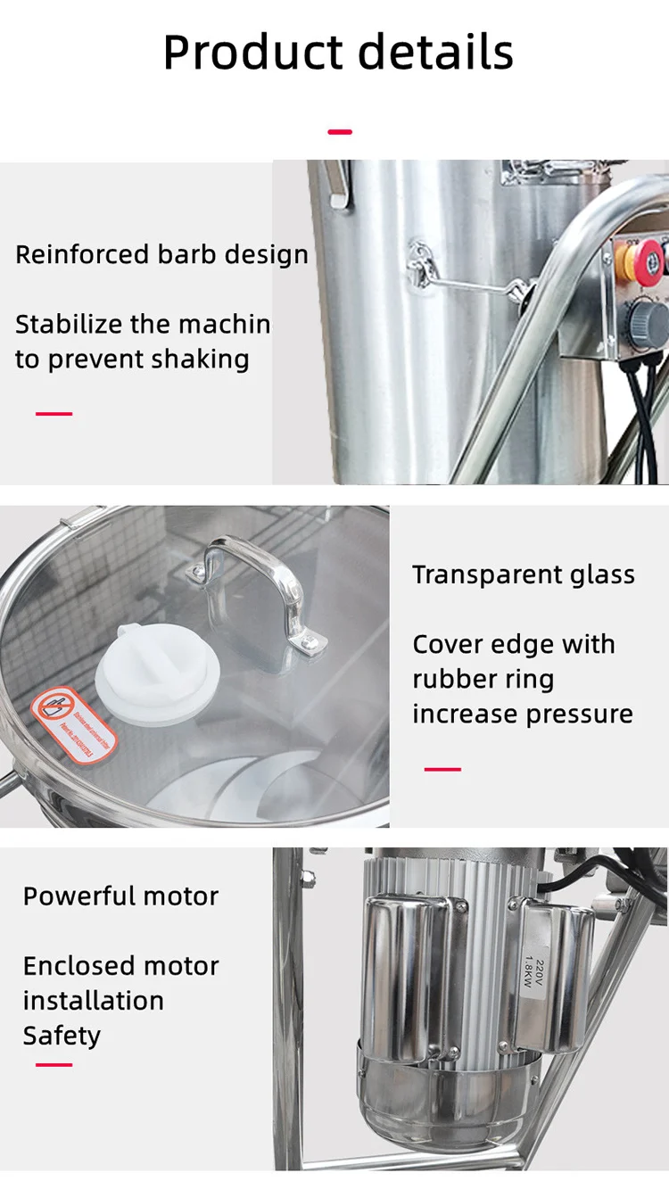25L 32L Durable Fruit Vegetable Meat Chopper Beater / Food Pulper Mincer / Automatic Pepper Beef Sauce Grinder