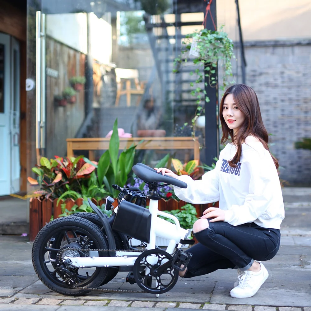 

Электрический складной велосипед 25 км/ч, 36В, 250Вт, высокоскоростной, 16 дюймов, складной, из Чанчжоу, Китай