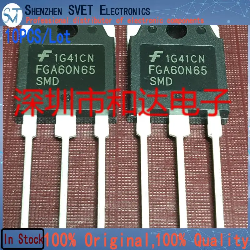 

10 шт./лот FGA60N65SMD TO-3P 650 В импортный оригинал и в наличии