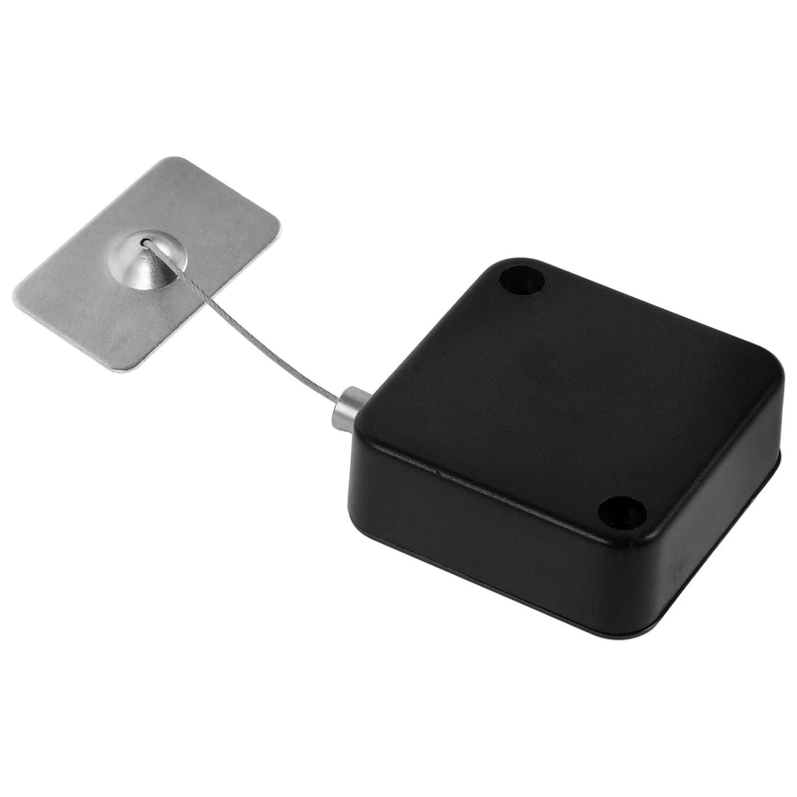 Anti theft Pull Box 1M Wire Rope Retractable Case Lock Clip Square Iron Cap for Digital Equipment Loss Prevention in