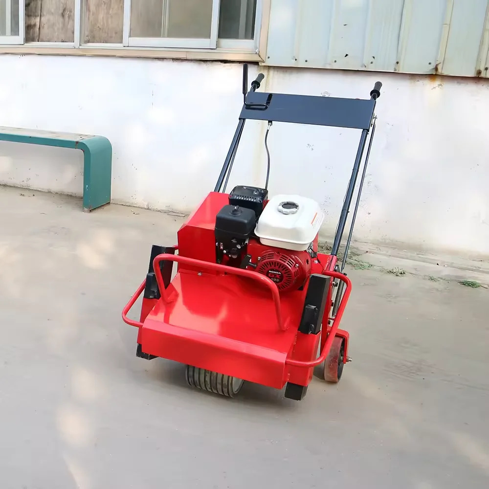 Factory Direct Sale Muti-functional Self Propelled Lawn Punching Machine Gasoline Engine Lawn Aerator