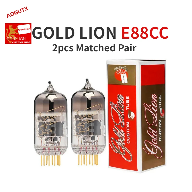 

GOLD LION E88CC 6922 Vacuum Tube Upgrade 6922 E88CC ECC88 6DJ8 6N11 HIFI Audio Valve Electronic Tube Amplifier Kit DIY Aogutx