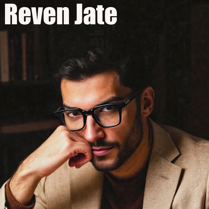 

Reven F22249 квадратная ацетатная полная оправа, гибкая высококачественная оправа для очков для мужчин и женщин, оптическая оправа для очков, очки