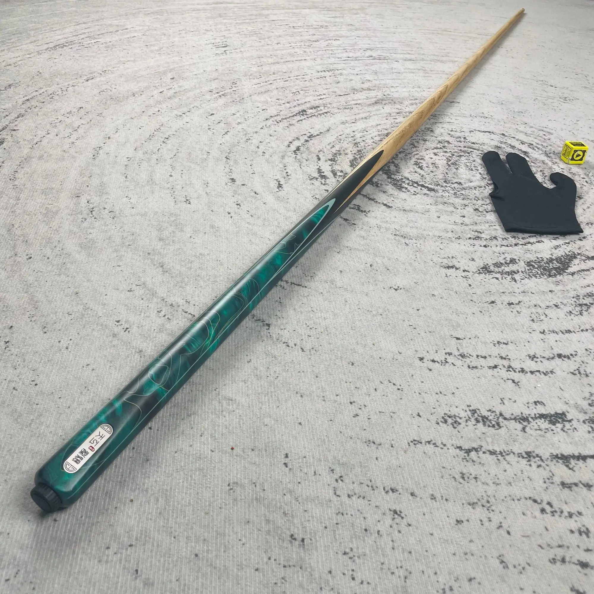 Tiangong Longxiang Series 01 Qingfeng Billiard Cue Whole-body Ash Wood Nameplate Machine-engraved Sword Pattern Small Head Cue