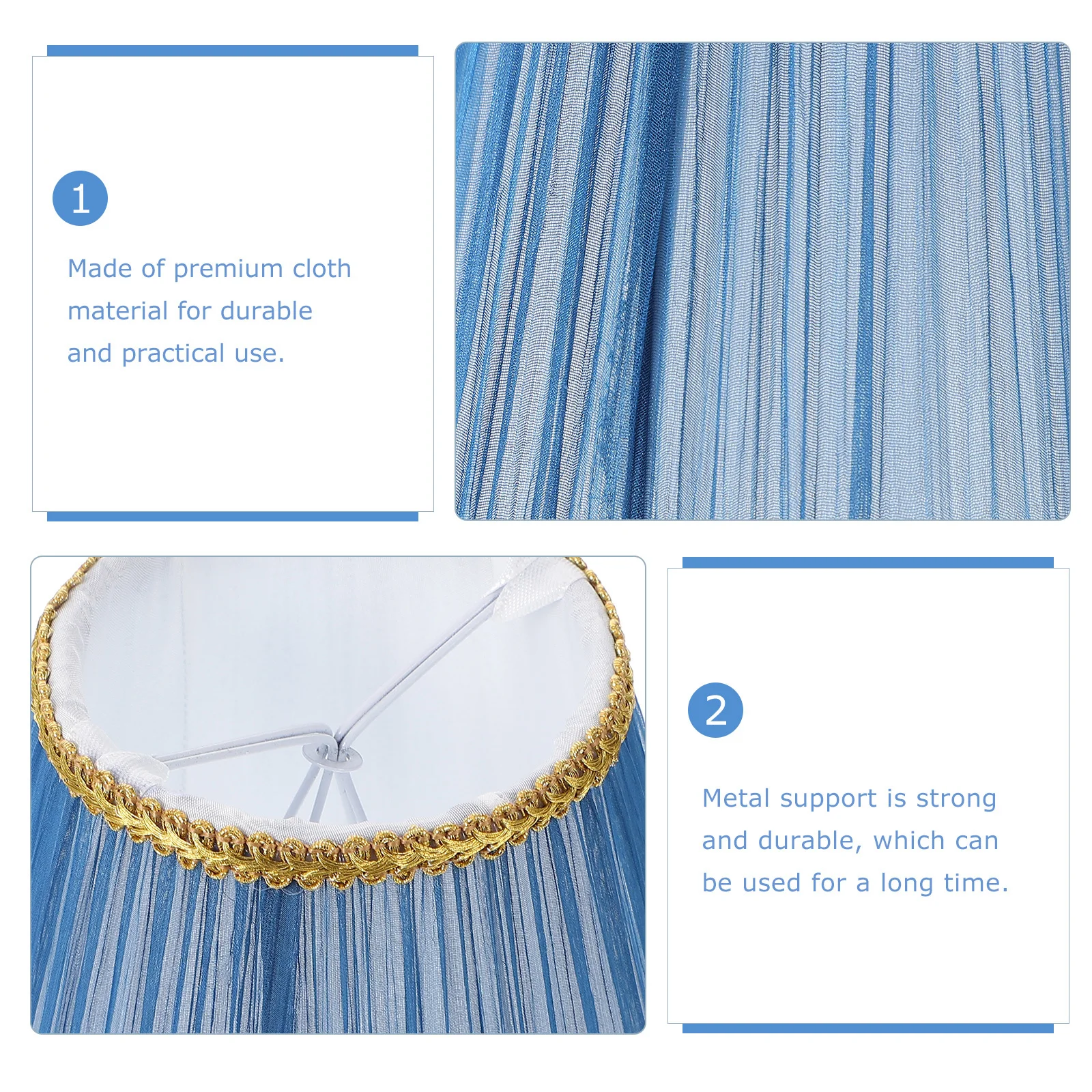 

Тканевый абажур, 1 шт., прочный тканевый чехол для потолочной лампы, люстры для спальни, гостиной, аксессуары для освещения