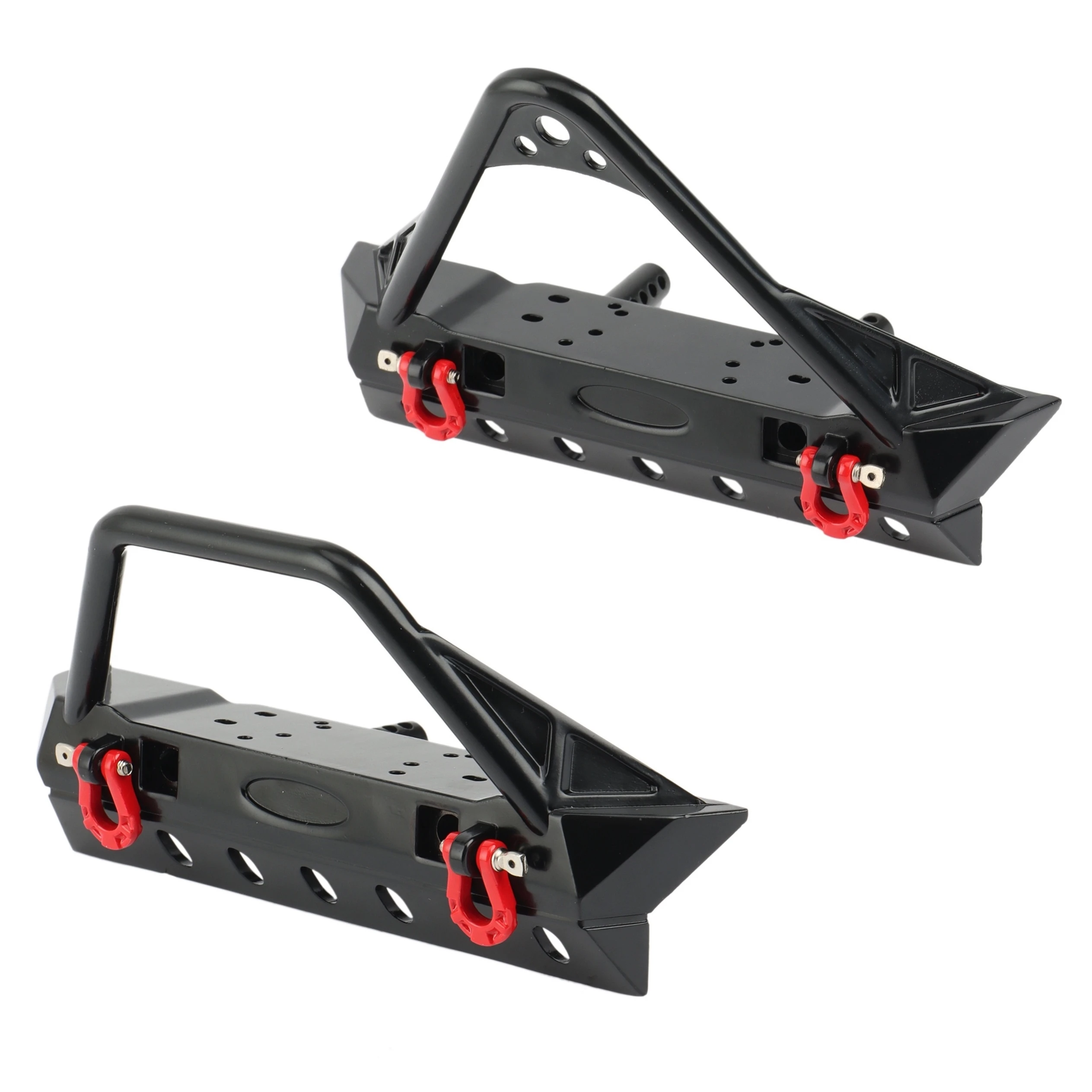 

Metal Front Bumper With LED Light For Axial SCX10 SCX10 II III Traxxas TRX-4 TRX4 1/10 RC Crawler Car Upgrade Parts