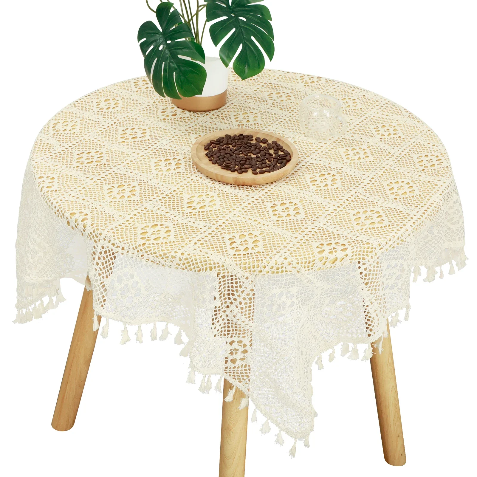 Vintage Crochet Tablecloths Crochet Lace Doilies Vintage Crochet Lace Tablecloths Vintage Table Cover Embroidered Tablecloth 39