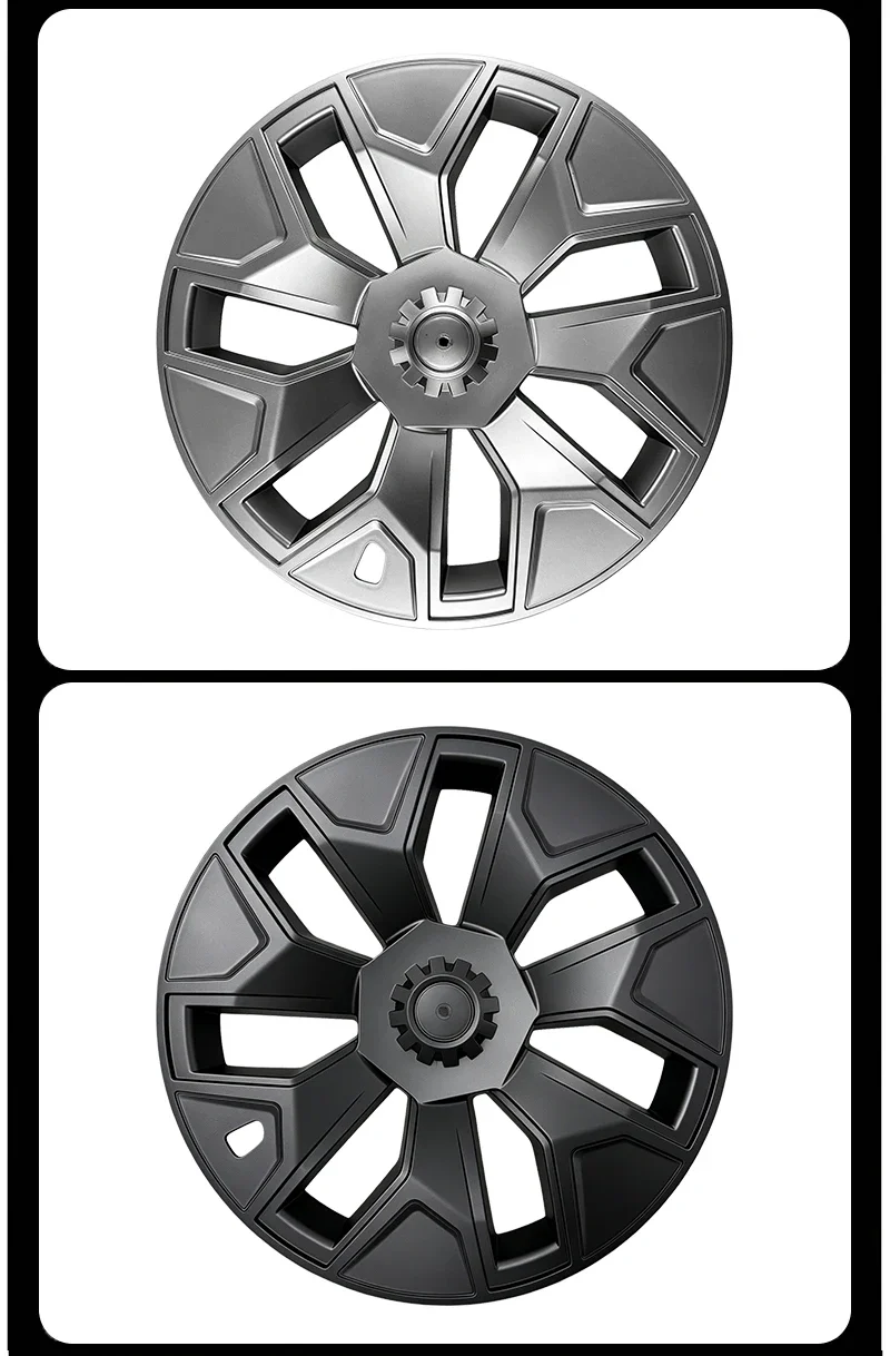 4er-Set Radkappen für Tesla Model Y L 2025 19 Zoll Performance Machina 2.0 Felgen Ersatz Zubehör Radabdeckung 2026 – Detail 12