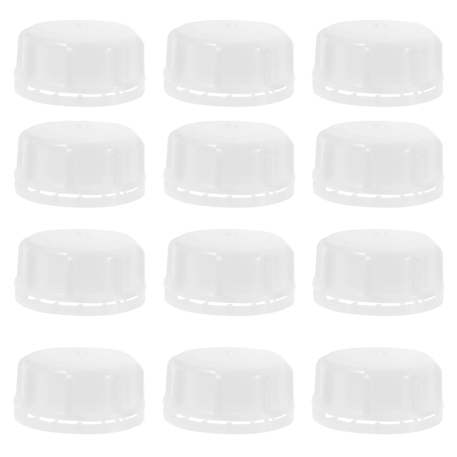 12 Pcs Plastic Bucket Lid Syrup Pump Dispenser Gas with Water Bottle Chemical Barrel