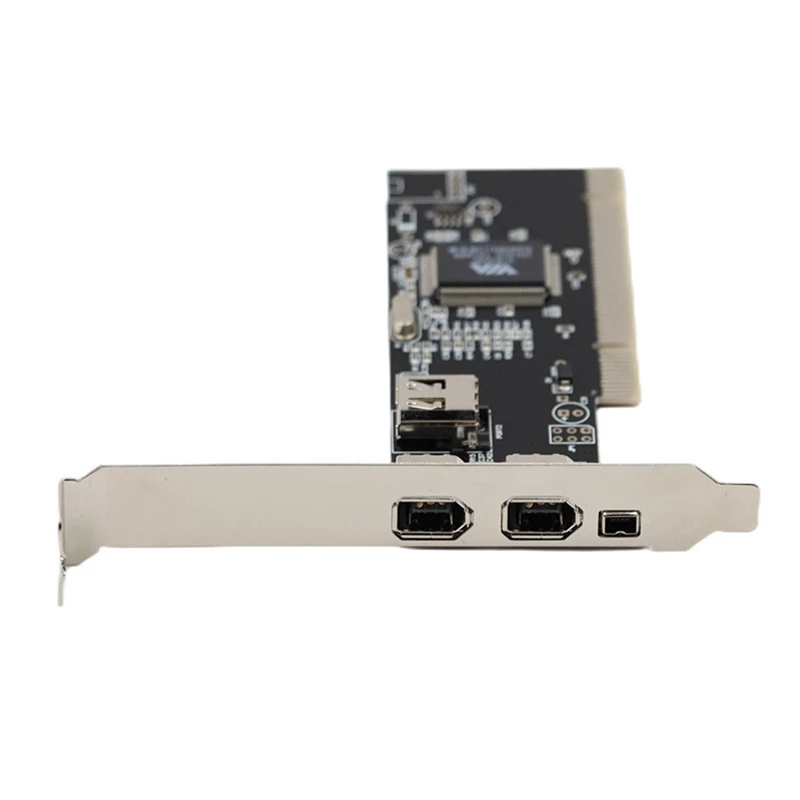 PCI 1394 Card 4 Port Firewire Card Adapter Digital Camera HD DV Capture Card Driver-Free VIA For Desktop PC