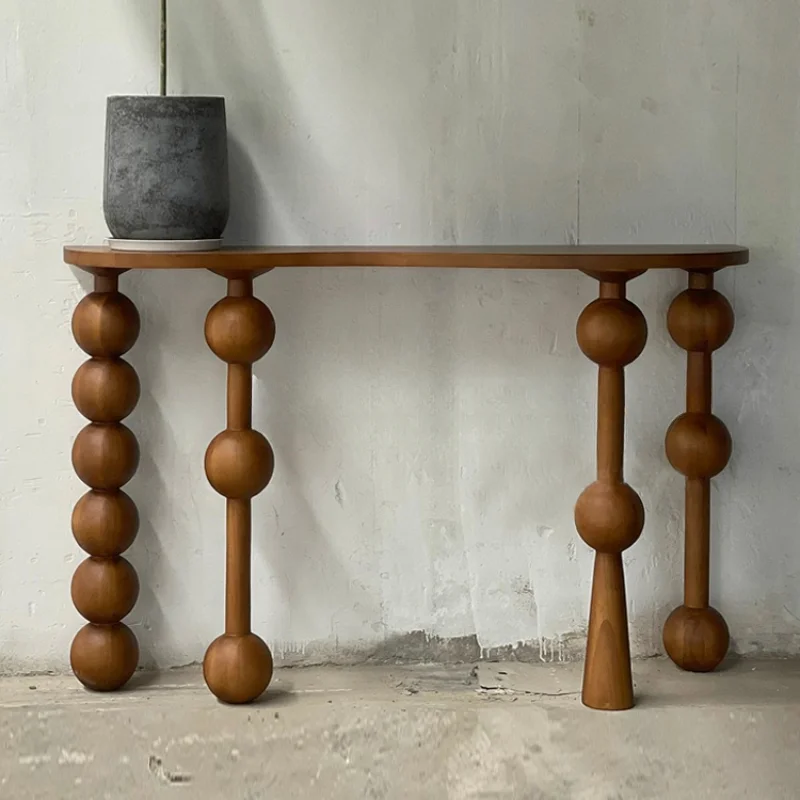 

Console Tables Solid Wood a Long Narrow Middle Ancient Console Retro Solid Wood Aisle Solid Wood Console