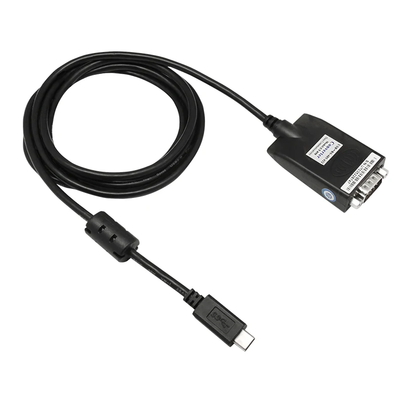 UOTEK 4.9FT Konwerter USB-C na RS-485 RS-422 Kabel typu C RS485 RS422 1,5M z magnetycznymi zaciskami pierścieniowymi FT232 UT-890-TC