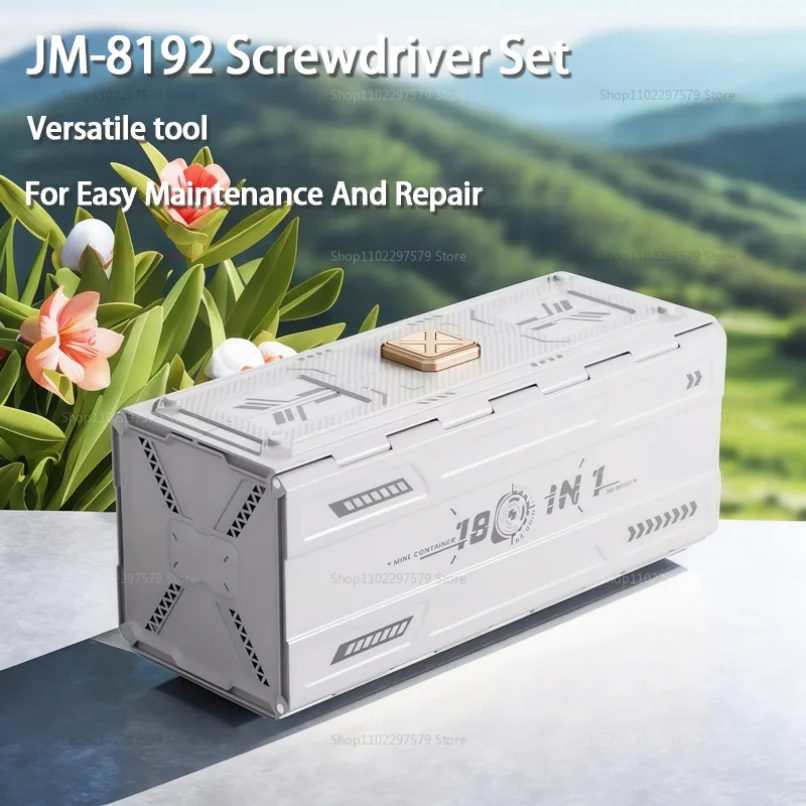 

JM-8192 Набор прецизионных отверток 180 в 1 — магнитные биты CR-V для ремонта iPhone/MacBook/очков, электроники