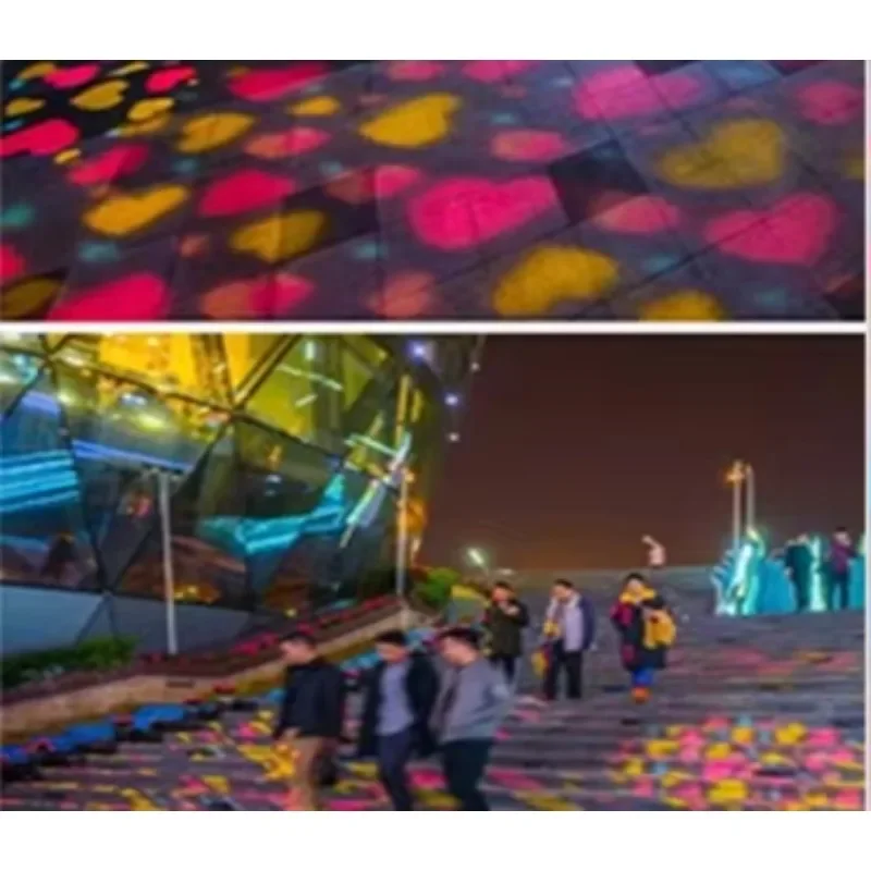 Gobo Projector Outdoor Building Projection Large Scale Projection Building Lighting Dynamic Texts On The Facade Light Ads