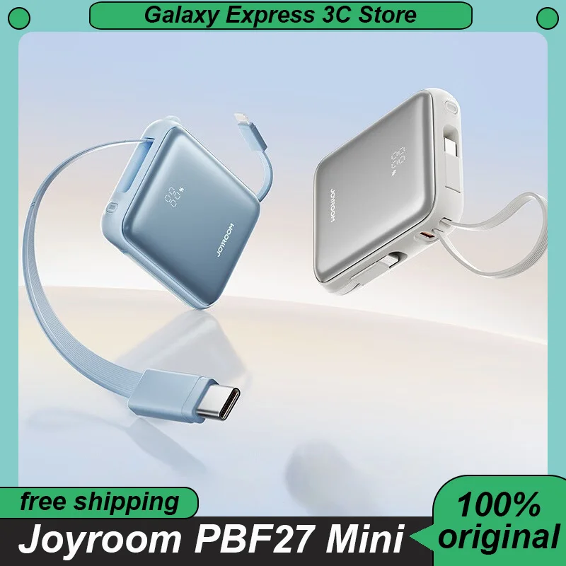 Joyroom PBF27 Mini Power Bank 10000 ΠΌΠΡ ΠΡΡΡΠΎΠ΅Π½Π½ΡΠΉ ΠΊΠ°Π±Π΅Π»Ρ Π±ΠΎΠ»ΡΡΠΎΠΉ Π΅ΠΌΠΊΠΎΡΡΠΈ Ρ Π΄Π²ΡΡΡΠΎΡΠΎΠ½Π½Π΅ΠΉ Π±ΡΡΡΡΠΎΠΉ Π·Π°ΡΡΠ΄ΠΊΠΎΠΉ Powerbank Power Bank Ρ ΡΠΈΡΡΠΎΠ²ΡΠΌ Π΄ΠΈΡΠΏΠ»Π΅Π΅ΠΌ Joyroom PBF27 Mini Power Bank 10000 ΠΌΠΡ ΠΡΡΡΠΎΠ΅Π½Π½ΡΠΉ ΠΊΠ°Π±Π΅Π»Ρ Π±ΠΎΠ»ΡΡΠΎΠΉ Π΅ΠΌΠΊΠΎΡΡΠΈ Ρ Π΄Π²ΡΡΡΠΎΡΠΎΠ½Π½Π΅ΠΉ Π±ΡΡΡΡΠΎΠΉ Π·Π°ΡΡΠ΄ΠΊΠΎΠΉ Powerbank Power Bank Ρ ΡΠΈΡΡΠΎΠ²ΡΠΌ Π΄ΠΈΡΠΏΠ»Π΅Π΅ΠΌ
