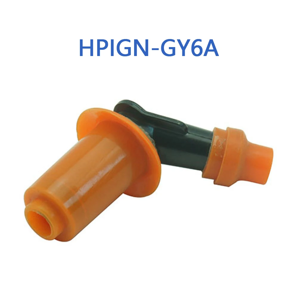 HPIGN-GY6A GY6 High Performance Cap for Spark Plug For GY6 50cc 4 Stroke Chinese Scooter Moped 1P39QMB Engine