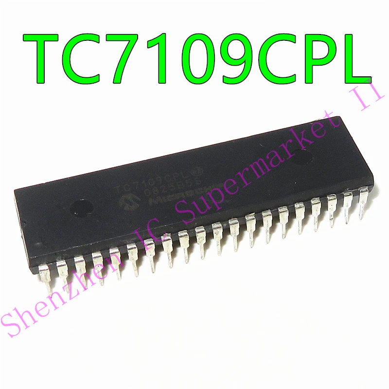 5pcs/lot TC7109CPL TC7109C TC7109 DIP40 NEW IC ADC 12BIT HANDSHAKE 40DIP