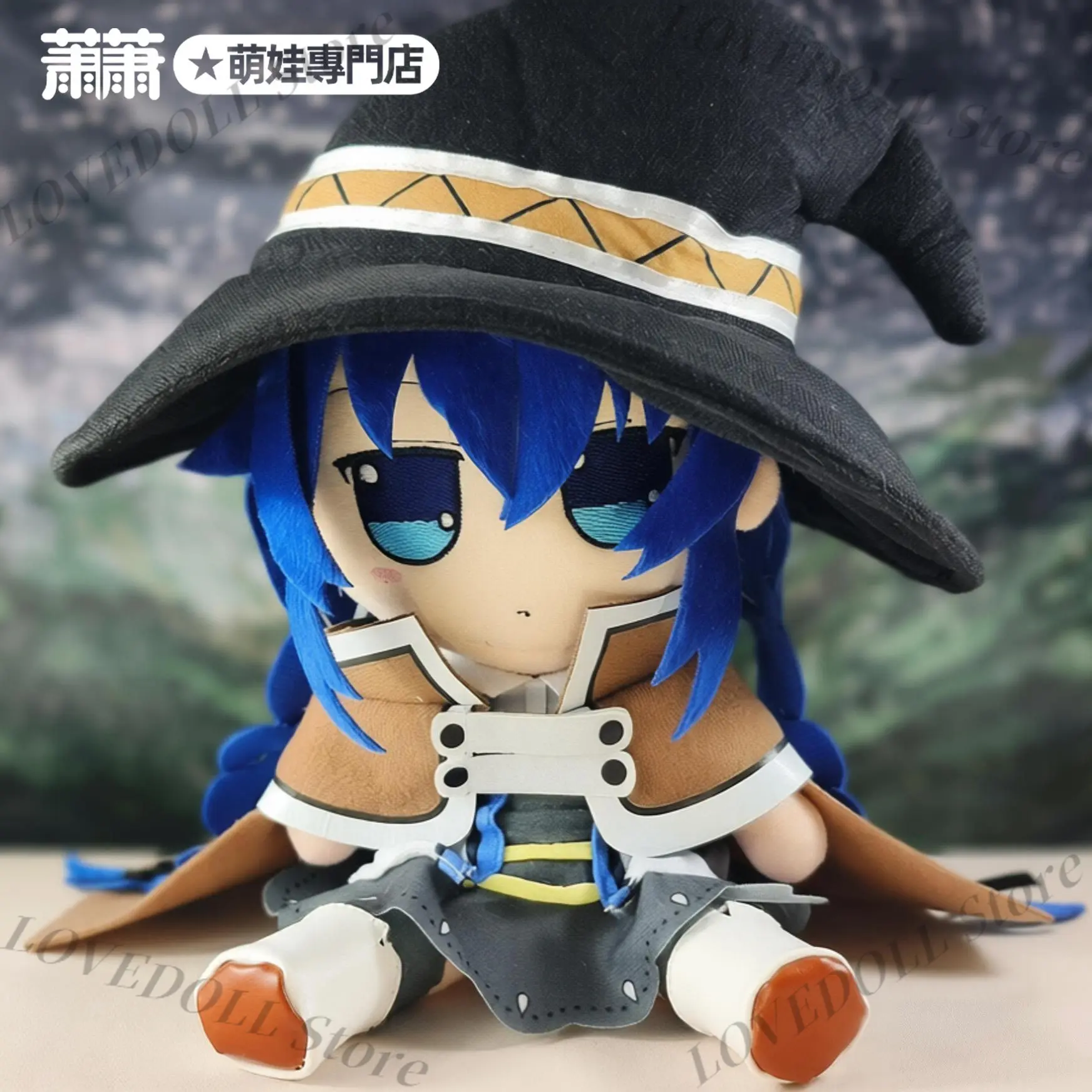 Anime 30/20CM Roxy Plush Doll Removable Hat Cloak Cartoon Sitting Toys Figures Fumo Series Stuffed Plushie Clothes Set Doll Gift