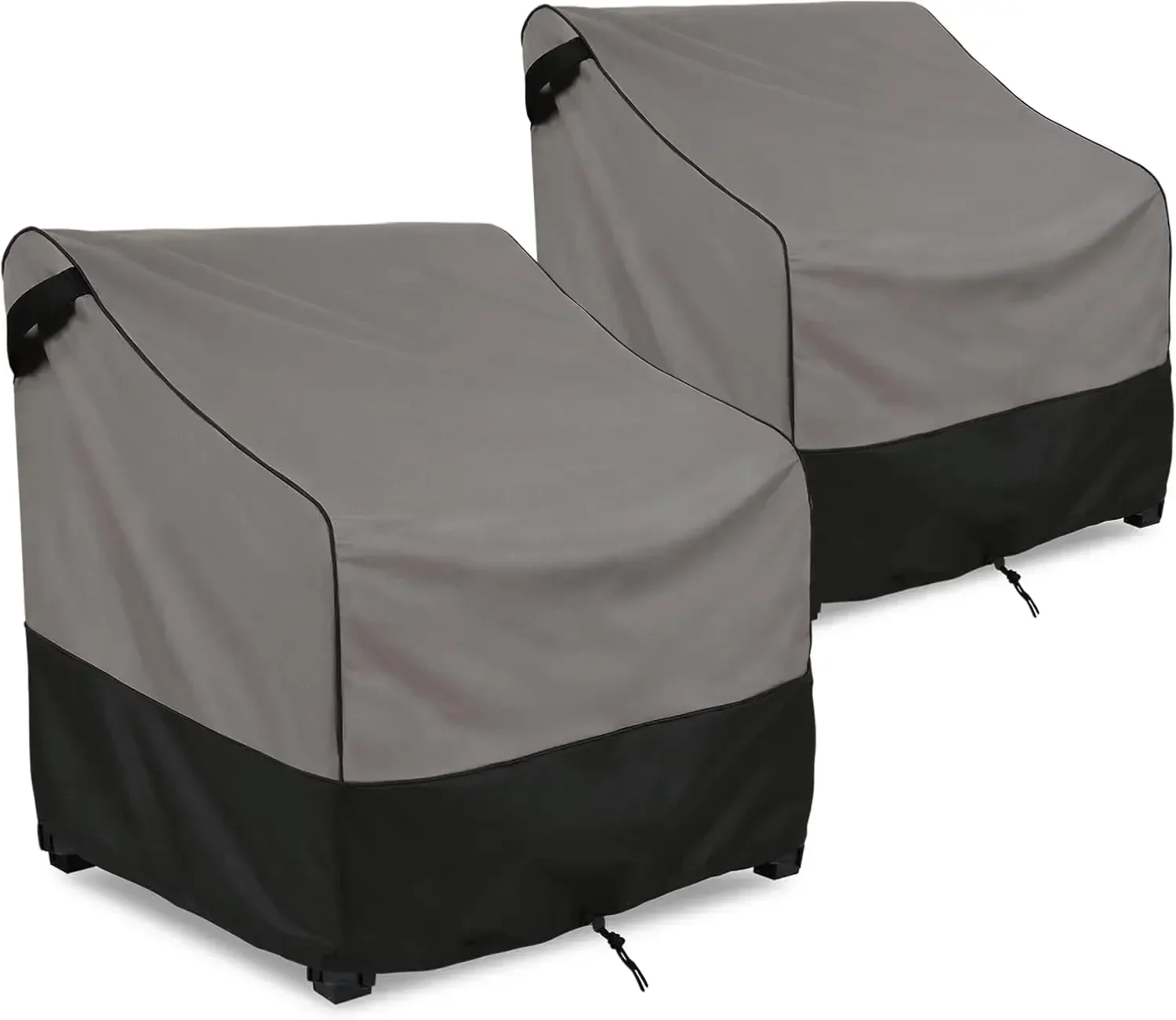 Patio Furniture Covers Waterproof for Outdoor Chairs , Heavy Duty Lawn Chair Covers 2 packs, Fits up to 33 W x 34 D x 31 H