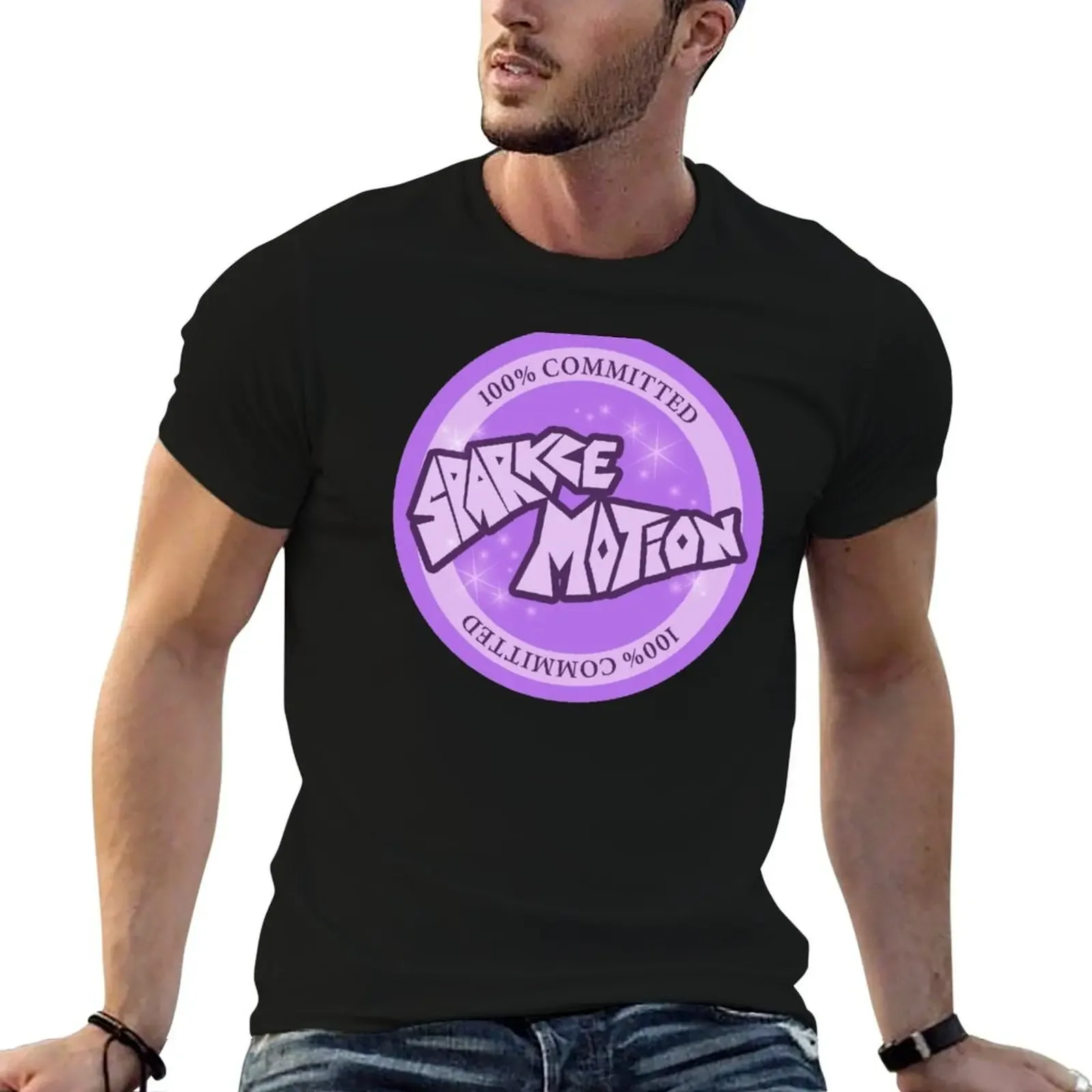 Committed to Sparkle Motion Donnie Darko T-Shirt anime t shirts plus sizes men tshirt