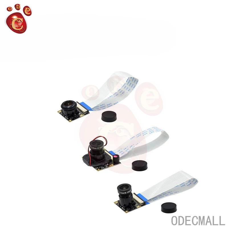 Raspberry Pi 4 Night Vision Fisheye Camera 5MP OV5647 70/95/160 Degree Focus Adjustable