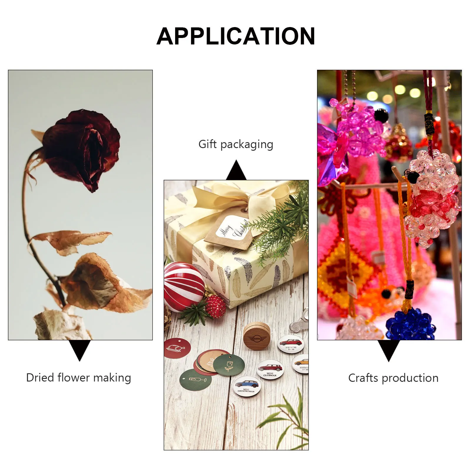 

1Set Floral Tape Iron Wire Kit DIY Flower Package Tool for Dried Flowers Crafting Gift Packaging Art Supplies Making Tools