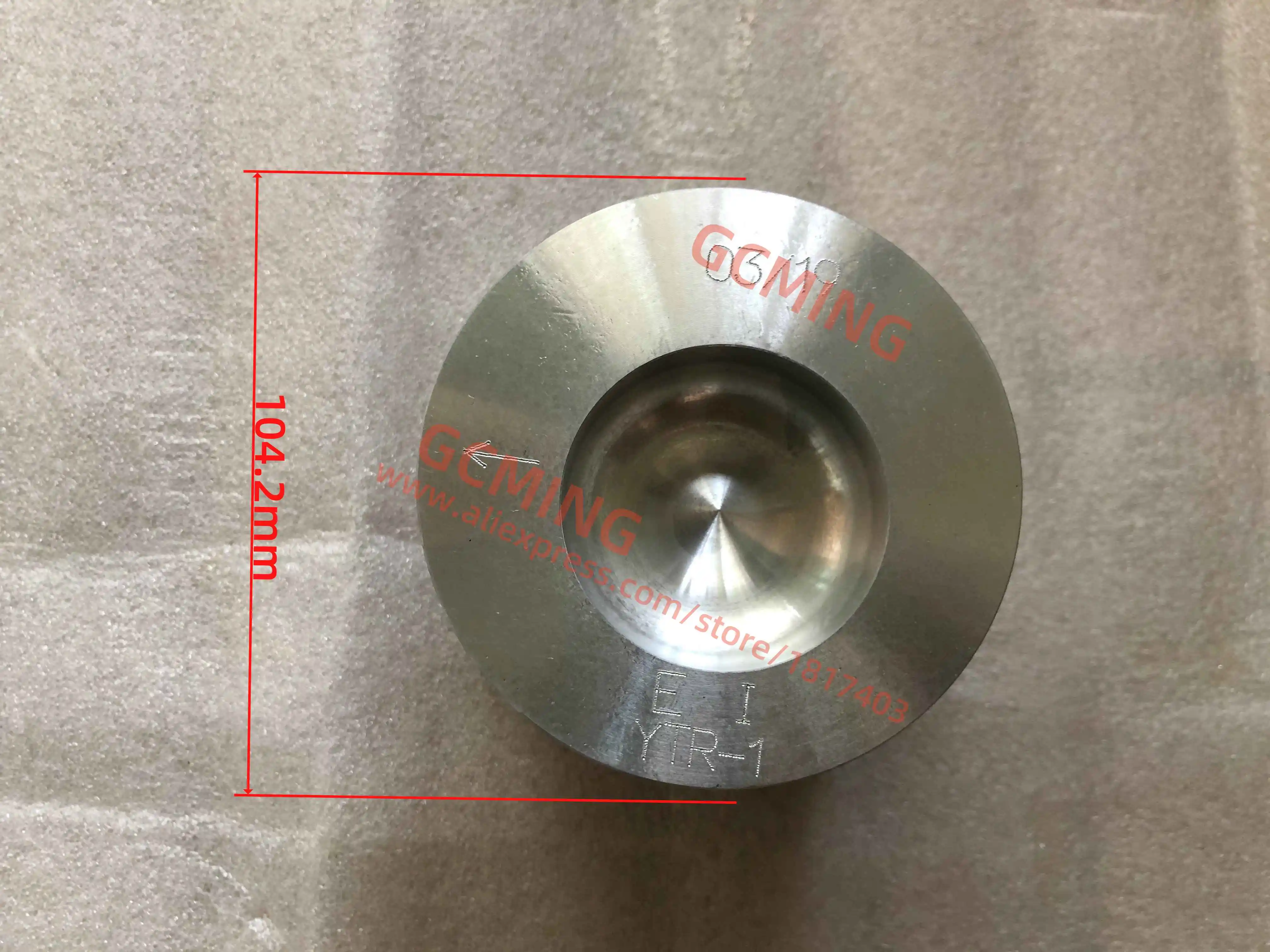 Dongfanghong YTO YTR4105T51SA-1 Piston + Cylinder Sleeve + Piston Rings + Piston pin + Circlip, Dongfanghong YTO Engine Parts