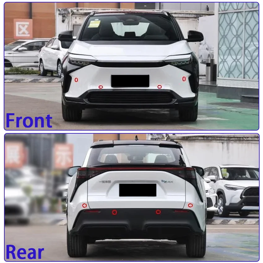 New! Front Rear Parking Sensor Assistance Backup Radar Buzzer System for Toyota bZ4X EA10 Subaru Solterra 2022 2023 2024 2025