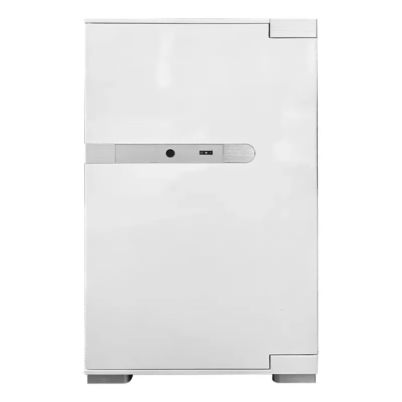 

【Модный】Деловой сейф для дома с кожаной отделкой, для хранения важных ценностей