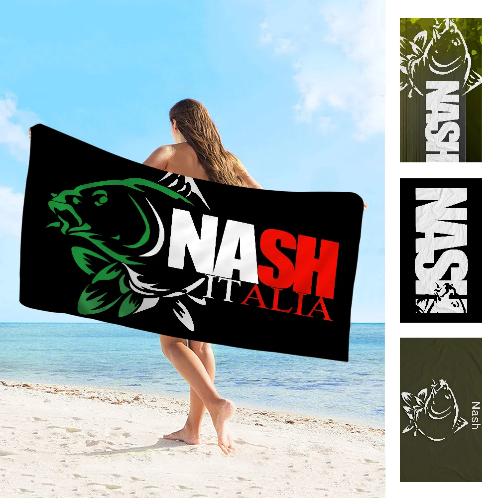 Nash Fishing Towel Microfiber Beach Towel Absorbent Quick dry Soft Yoga Swimming Resort Mountain Climbing Towel