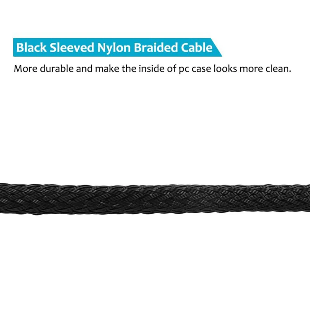 Computer PC Gehäuse Kühler Chassis Lüfter CPU HUB Splitter PC Gehäuse Chassis Kühler Stromkabel Adapter