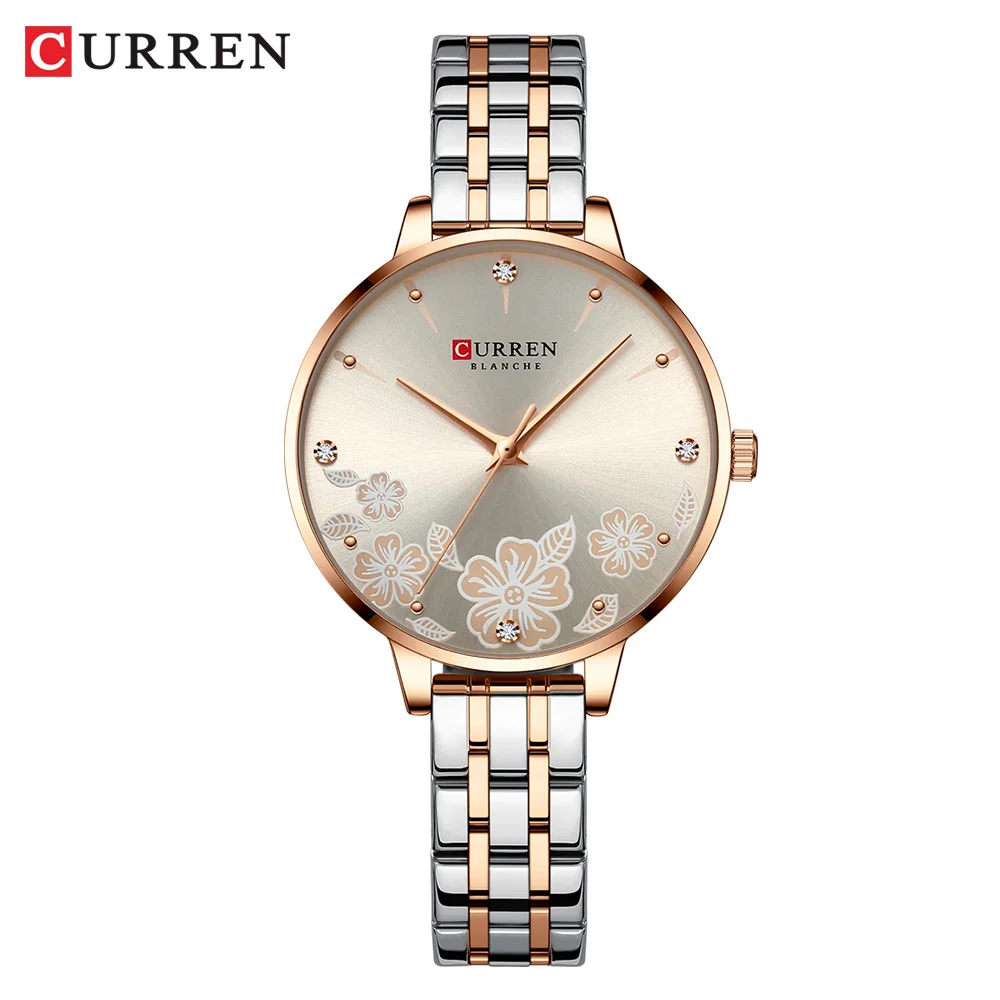 Neue Mode Frauen Uhren Top Marke Damen Luxus kreative Stahl Frauen Armband Uhren weibliche Quarz wasserdichte Uhr Geschenk