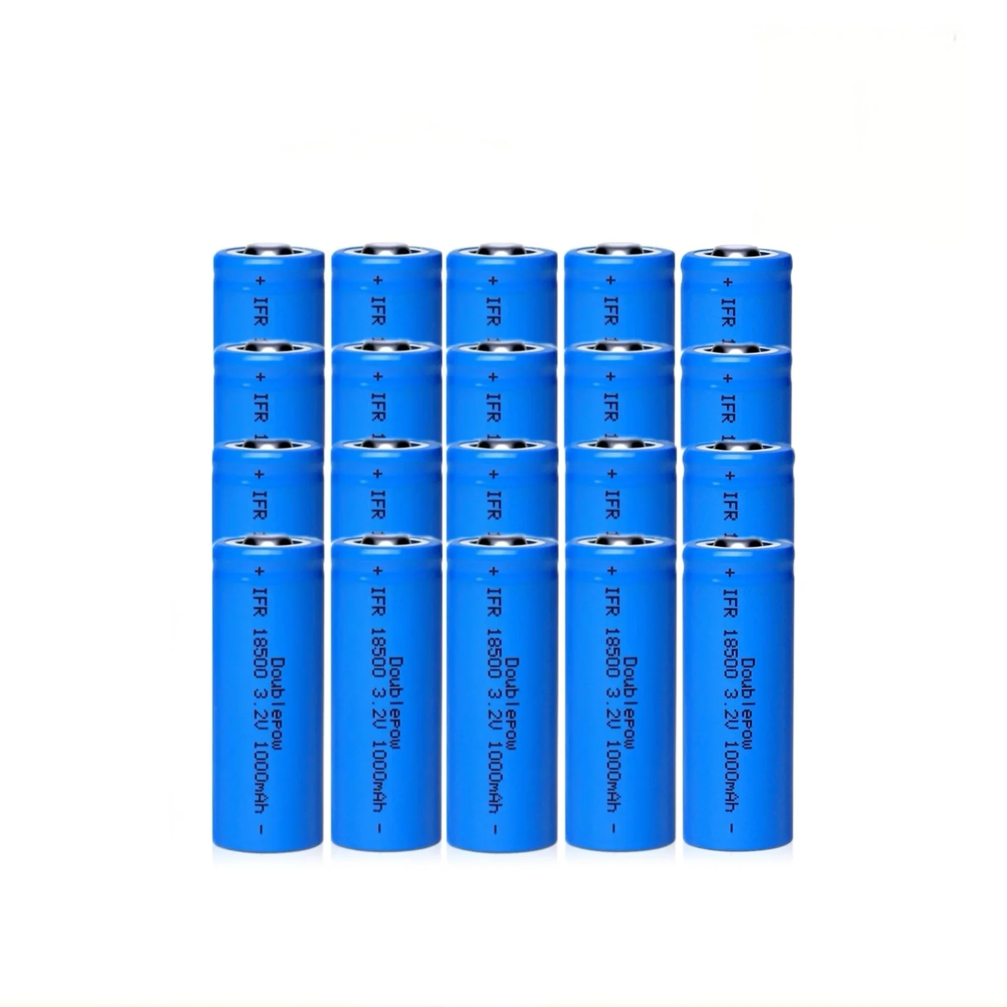 20PCS 18500 LiFePO4 battery 3.2V 1000mAh LiFePO4 Battery Charger for Keyboard MouseVRemote control machine Juicer Table lamp Toy