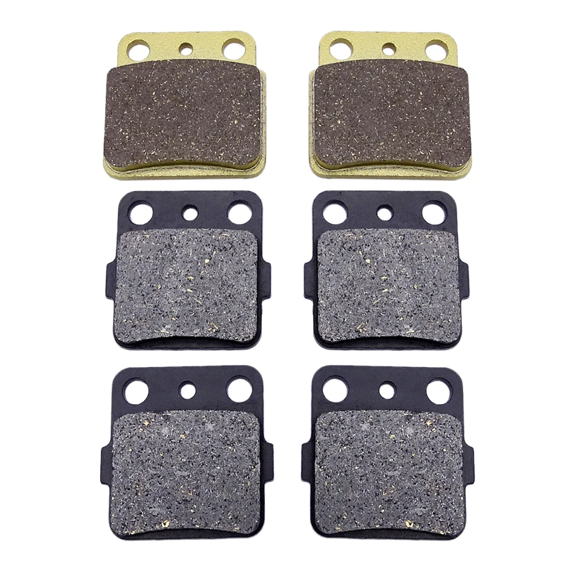 1 Set for SUZUKI ATV LTZ 400 QuadSport (2003-2011) LTZ400 LT-Z LT-Z400 Motorcycle Front Rear Metalic Brake Disks Brake Pads Kit