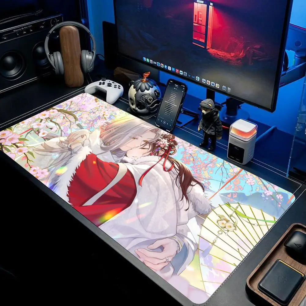 Tears of Themis Mouse Pad Large Keyboard Mouse Desk Pad Non-Slip Rubber Gaming Mouse Pad Laptop Desk Mat Carpet