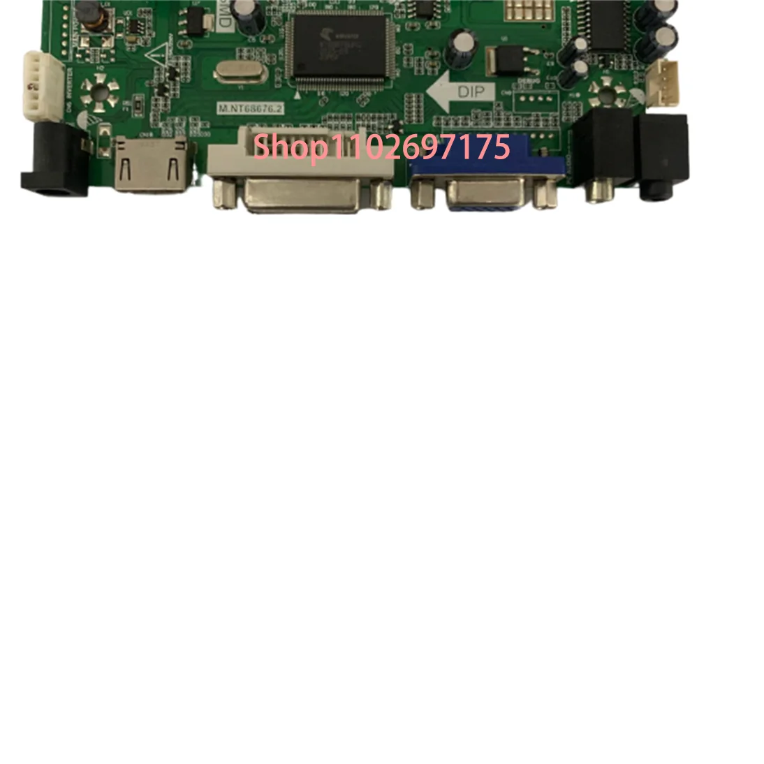 Imagem -04 - Placa Controlador Kit Driver Board para Tela Led Placa de Controle Driver M.nt68676 N156b6-l0b Rev.c1 Rev. Hdmi Dvi Vga