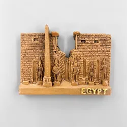 Egypt Fridge Magnets Hurghada Tourist Souvenirs Red Sea Pyramids Pharaoh Luxor Temple Fridge Stickers Wedding Christmas Gifts