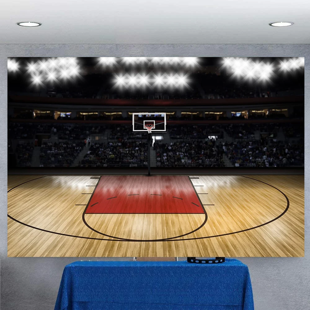 

Basketball Party Backdrop Sports Club Decoration Background For Birthday Party Decor Banner Portrait Photo Booth Props Poster