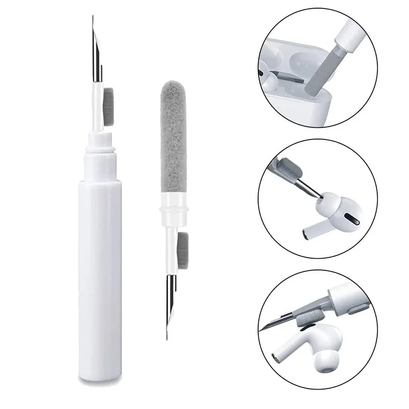 Bluetooth Kopfhörer Reiniger Kit Für Airpods Pro 1 2 3 Ohrhörer Fall Reinigung Stift Pinsel Werkzeug Für Xiaomi Huawei Headset saubere Werkzeuge