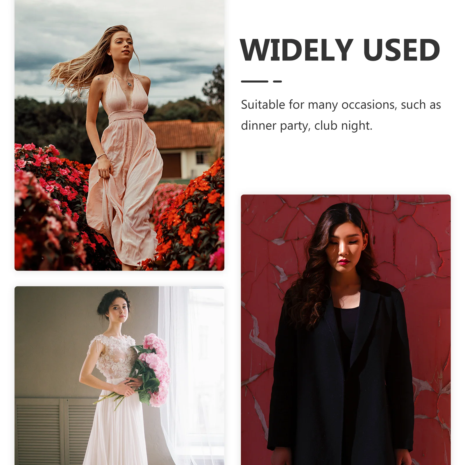 

Double Shoulder Chain Necklace Premium Quality Easy Wear Golden Body Chain Tassel Link Jewelry Fashionable Sexy