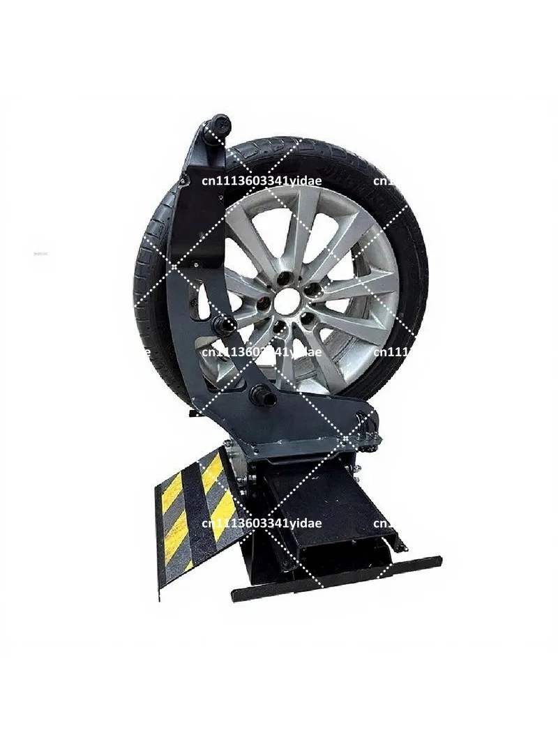Tire balancing machine pneumatic supporter pneumatic landing gear lifting frame loading device bracket